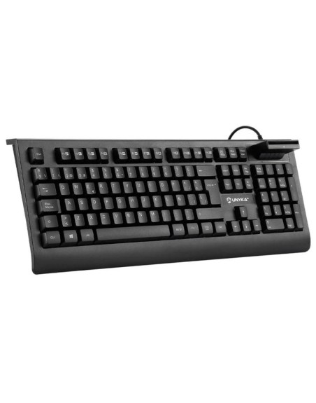 Teclado unykach kb918 usb lector dni