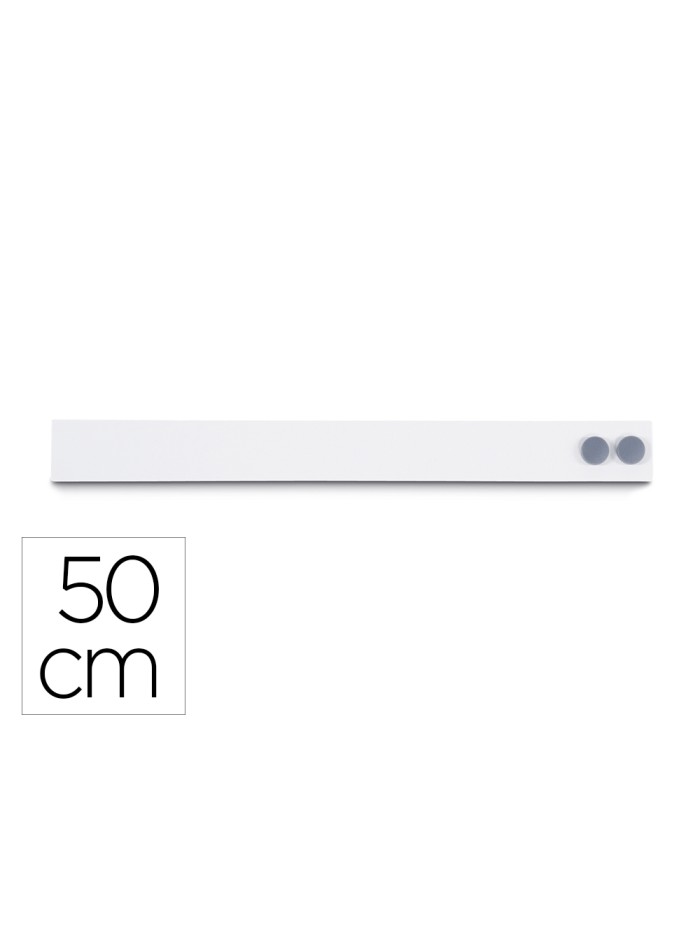 Barra magnetica maul standard longitud 50 cm color blanco con dos imanes incluidos Barra magnetica maul standard longitud 50 cm color blanco con dos imanes incluidos