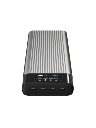 Powerbank hyper hyperjuice 245w 27000mah plata