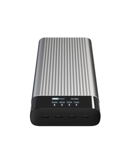 Powerbank hyper hyperjuice 245w 27000mah plata