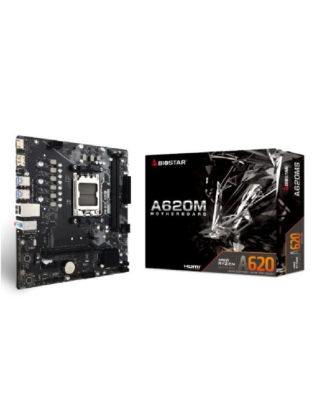 Placa base biostar a620ms am5 matx