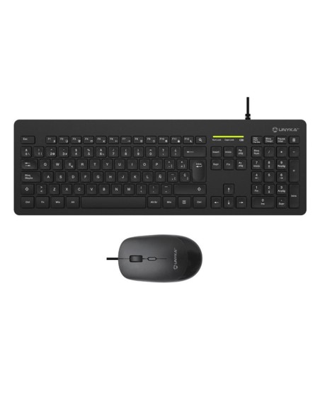 Teclado + raton unykach mk211 pro slim