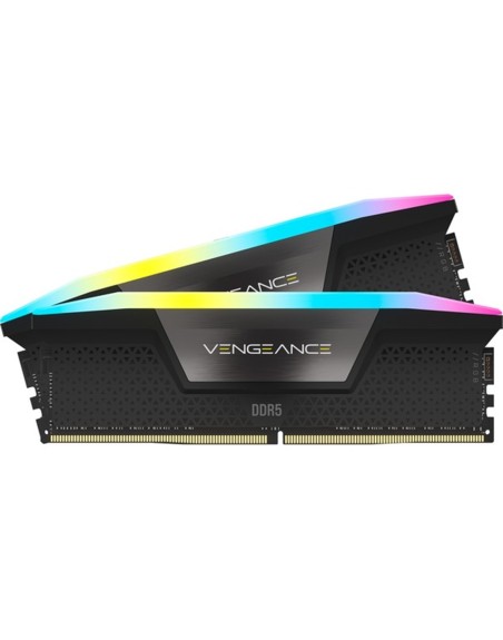 Memoria ram ddr5 32gb kit 2x16 corsair vengeance rgb 6000 mhz cl36 optimizado amd