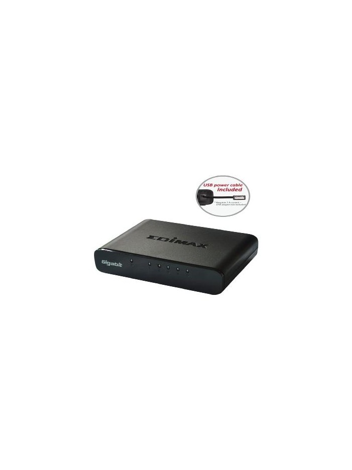 Switch 5 puertos edimax 10 - 100 - 1000 usb Switch 5 puertos edimax 10 - 100 - 1000 usb