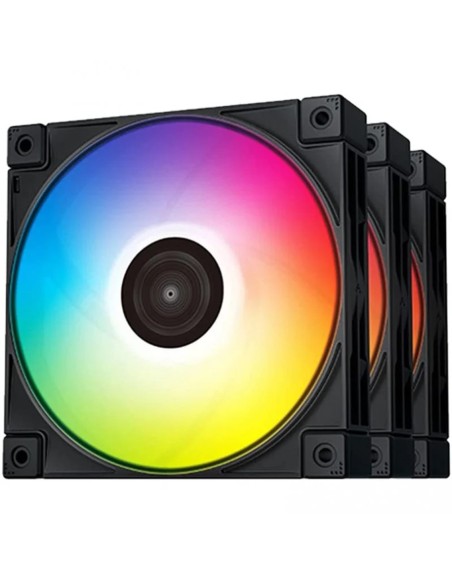 Ventilador deepcool fc120 3 x 120mm argb