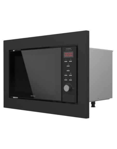 Microondas cecotec grandheat 2350 built - in black 900w grill 1000w 23l