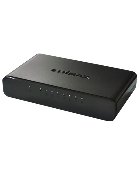 Conmutador edimax switch es - 3308p fast ethernet 8 puertos