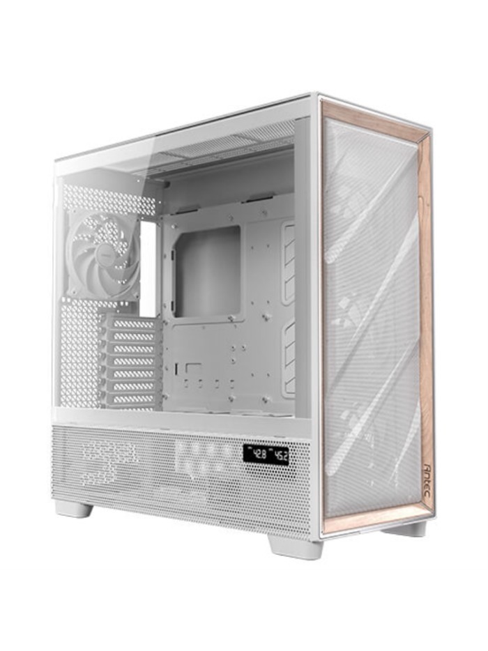 Caja antec flux pro_euv wood atx 2xusb3.0 sin fuente blanco Caja antec flux pro_euv wood atx 2xusb3.0 sin fuente blanco