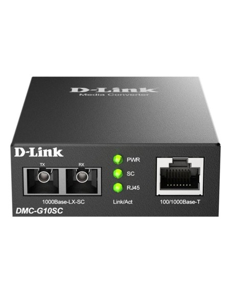 Convertidor de medios monomodo d - link dmc - g10sc