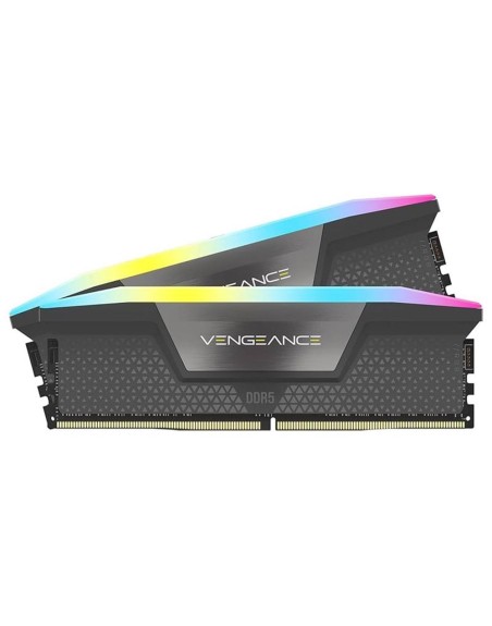 Memoria ram ddr5 32gb kit 2x16gb corsair vengeance rgb 6400mhz cl36