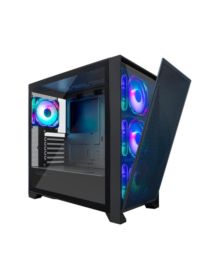 Caja ordenador gaming coolbox ge2000 dualview argb atx Caja ordenador gaming coolbox ge2000 dualview argb atx