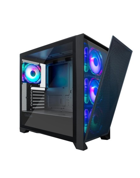 Caja ordenador gaming coolbox ge2000 dualview argb atx