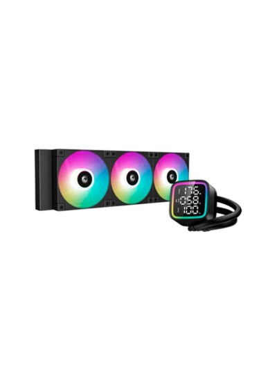 Kit de refrigeracion liquida deepcool ld360 argb 360mm negro