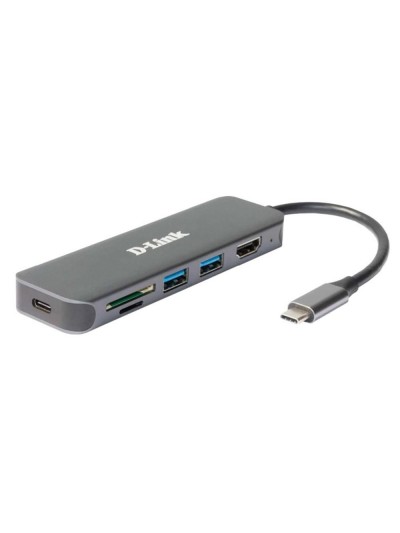 Docking d - link usb tipo c 6 en 1