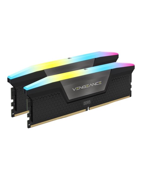 Memoria ram ddr5 64gb kit 2x32gb corsair vengeance rgb 6000 mhz cl30