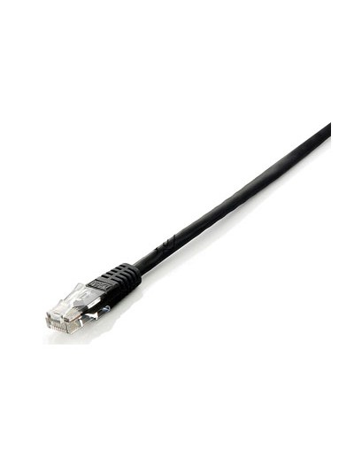 Latiguillo u - utp equip categoria 5e 0.5m color negro