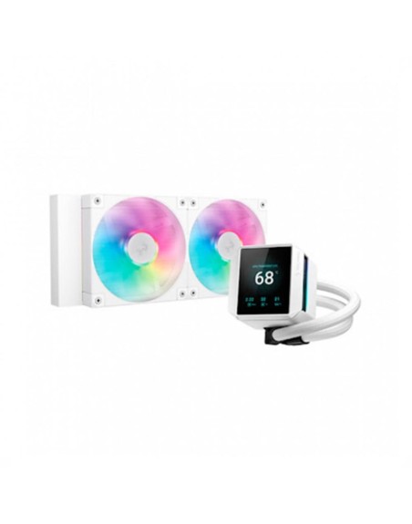 Kit refrigeracion liquida deepcool mystique argb 240mm white