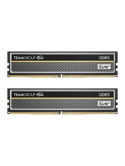 Memoria ram ddr5 16gb 2x8gb teamgroup elite plus - 6000 mhz - pc5 4800 - dimm - cl48 - 1.1v