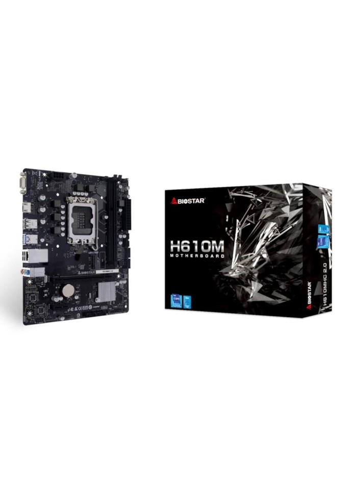 Placa base biostar h610mhc 2.0 lga1700 matx Placa base biostar h610mhc 2.0 lga1700 matx