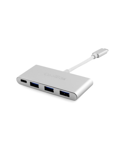 Hub coolbox 3 puertos usb 3.0 1 puerto usb tipo c