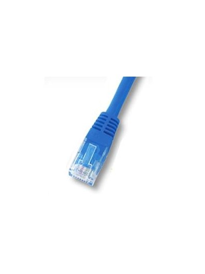 Latiguillo rj45 utp cat 6 1m azul