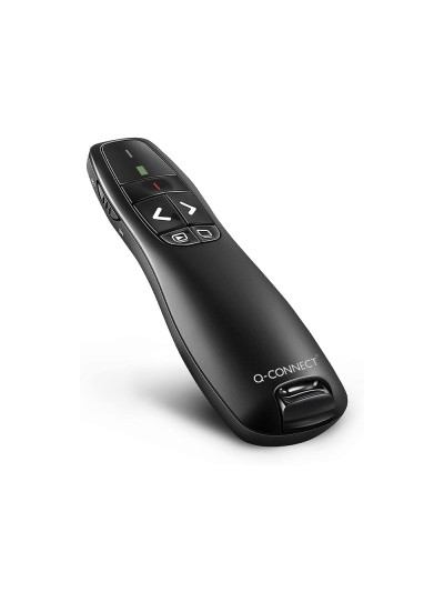 Puntero laser q-connect para presentaciones 5 botones alcance 20 mt receptor usb