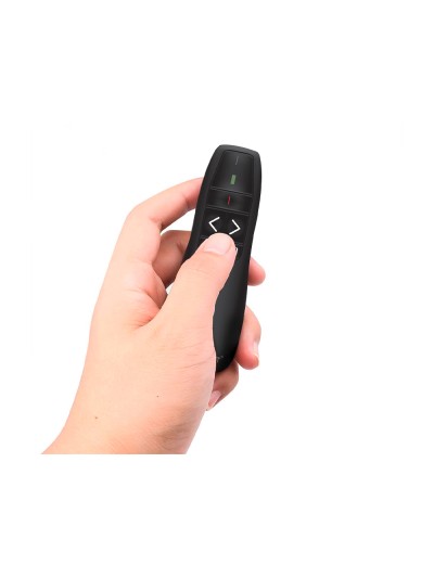 Puntero laser q-connect para presentaciones 5 botones alcance 20 mt receptor usb