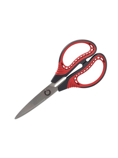 Tijera liderpapel titanio hoja curva 16,5 cm falicilidad corte y durabilidad incluye funda