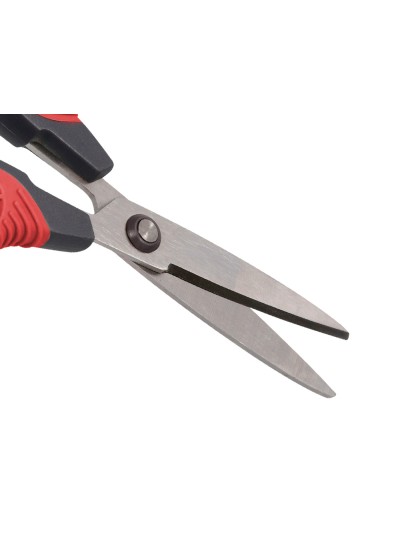 Tijera liderpapel titanio hoja curva 16,5 cm falicilidad corte y durabilidad incluye funda