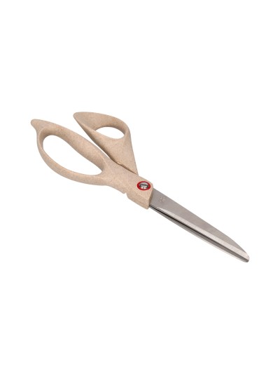 Tijera oficina liderpapel acero inoxidable mango eco material 8/' 21,5 cm en blister