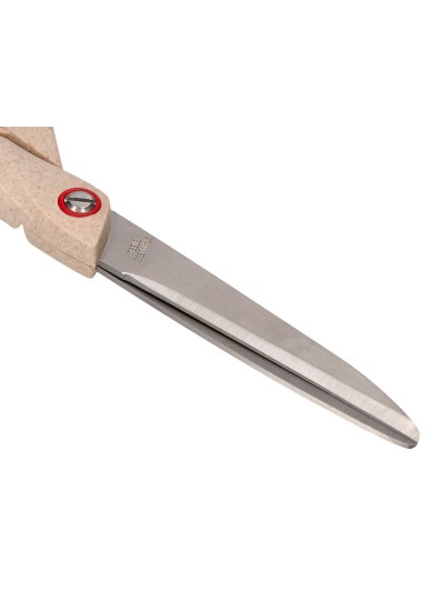 Tijera oficina liderpapel acero inoxidable mango eco material 8/' 21,5 cm en blister