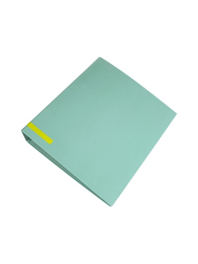 Archivador de palanca liderpapel a4 color system forrado sin rado lomo 80 mm menta compresor metalico