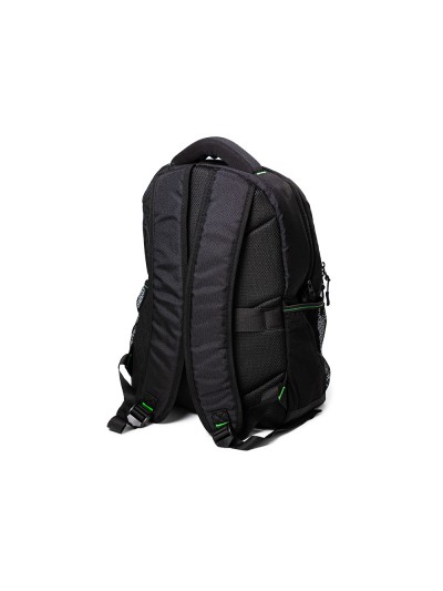 Mochila para portatil q-connect 15,6/' negra con asa 2 bolsillos exteriores 320x430x140 mm