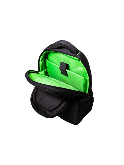 Mochila para portatil q-connect 15,6/' negra con asa 2 bolsillos exteriores 320x430x140 mm