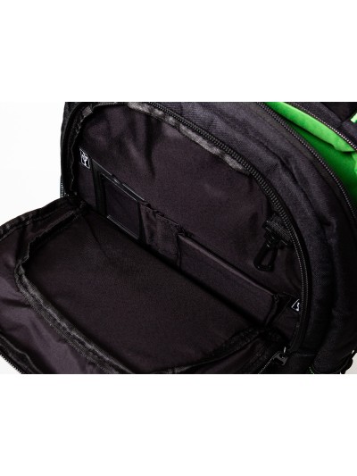 Mochila para portatil q-connect 15,6/' negra con asa 2 bolsillos exteriores 320x430x140 mm