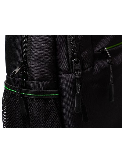 Mochila para portatil q-connect 15,6/' negra con asa 2 bolsillos exteriores 320x430x140 mm