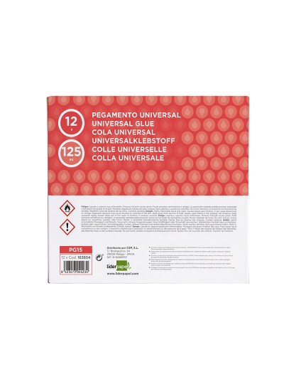 Pegamento liderpapel universal transparente 125 ml