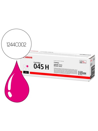 Toner canon 045 h i-sensys lbp611 / lbp613 magenta 2200 paginas