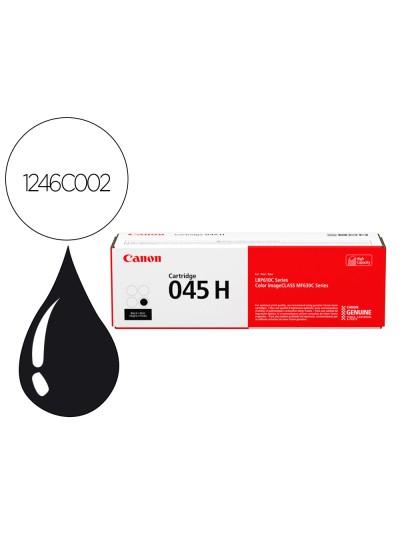 Toner canon 045 h i-sensys lbp611 / lbp613 negro 2800 paginas