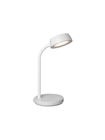 Lampara de escritorio maul led abby color blanco 155x320x155 mm