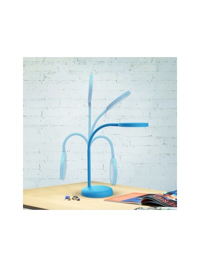 Lampara de escritorio maul led joy color azul 137x335x358 mm