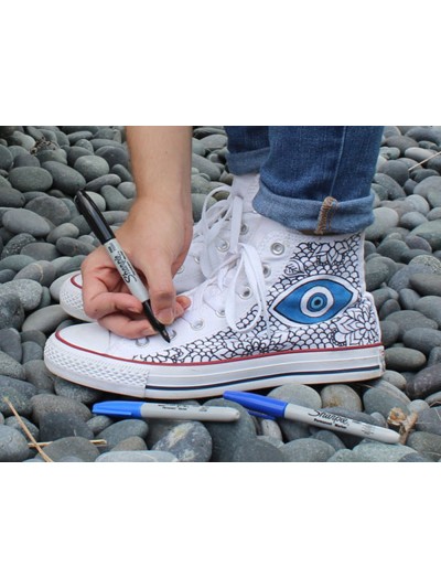Rotulador sharpie permanente fino blister 4 unidades colores fantasia surtidos