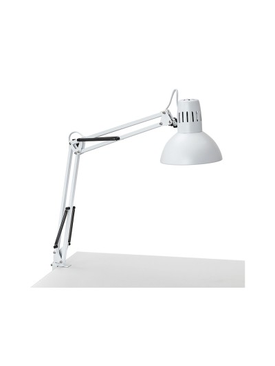 Lampara de escritorio maul study con pinza color blanco 170x440x350 mm