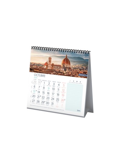 Calendarios liderpapel 2025 pack de 24 unidades diseños surtidos lote