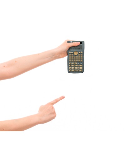 Calculadora liderpapel cientifica xf34 12 digitos 240 funciones con tapa solar y pilas color gris 156x85x20