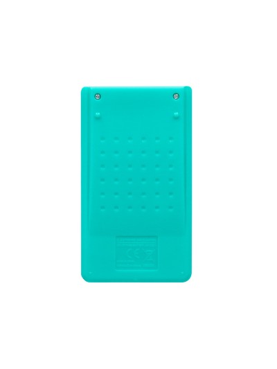 Calculadora liderpapel bolsillo xf13 8 digitos solar y pilas color verde 115x65x8 mm