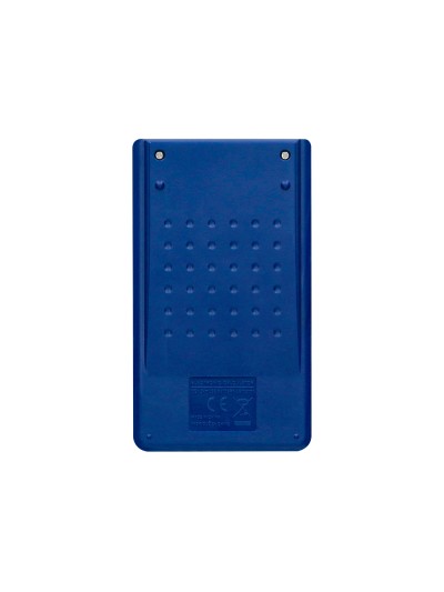 Calculadora liderpapel bolsillo xf09 8 digitos solar y pilas color azul 115x65x8 mm