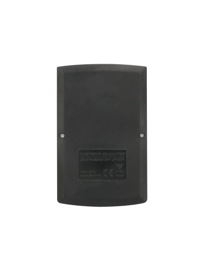 Calculadora liderpapel bolsillo xf05 8 digitos solar y pilas color negro 98x62x8 mm