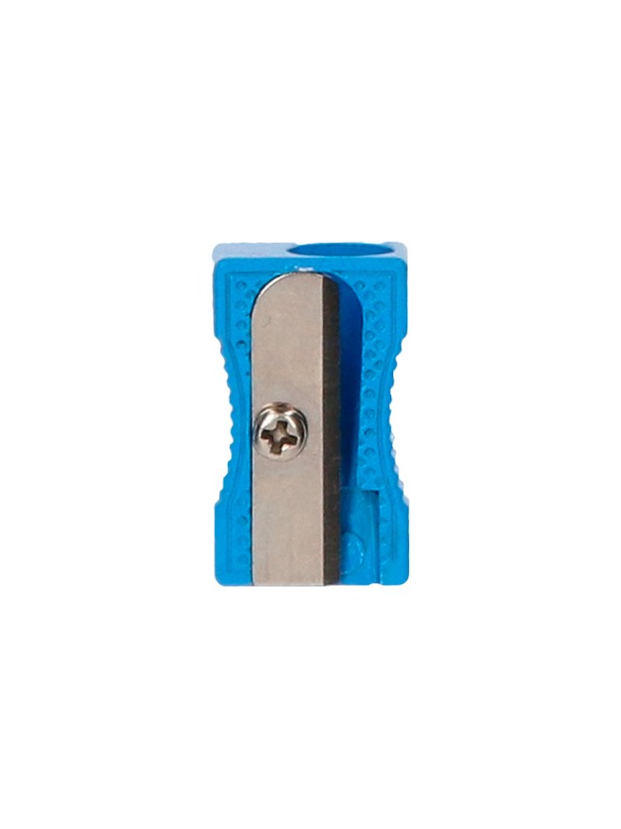 Sacapuntas liderpapel metalico cuña 1 uso color azul Sacapuntas liderpapel metalico cuña 1 uso color azul