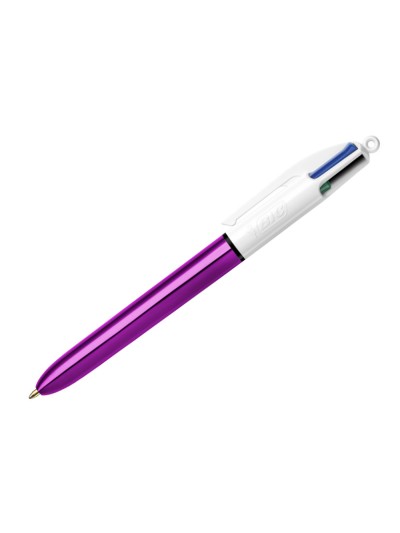 Set escritura bic 1 cuatro colores shine + 1 fluorescente grip pastel + 1 notebook